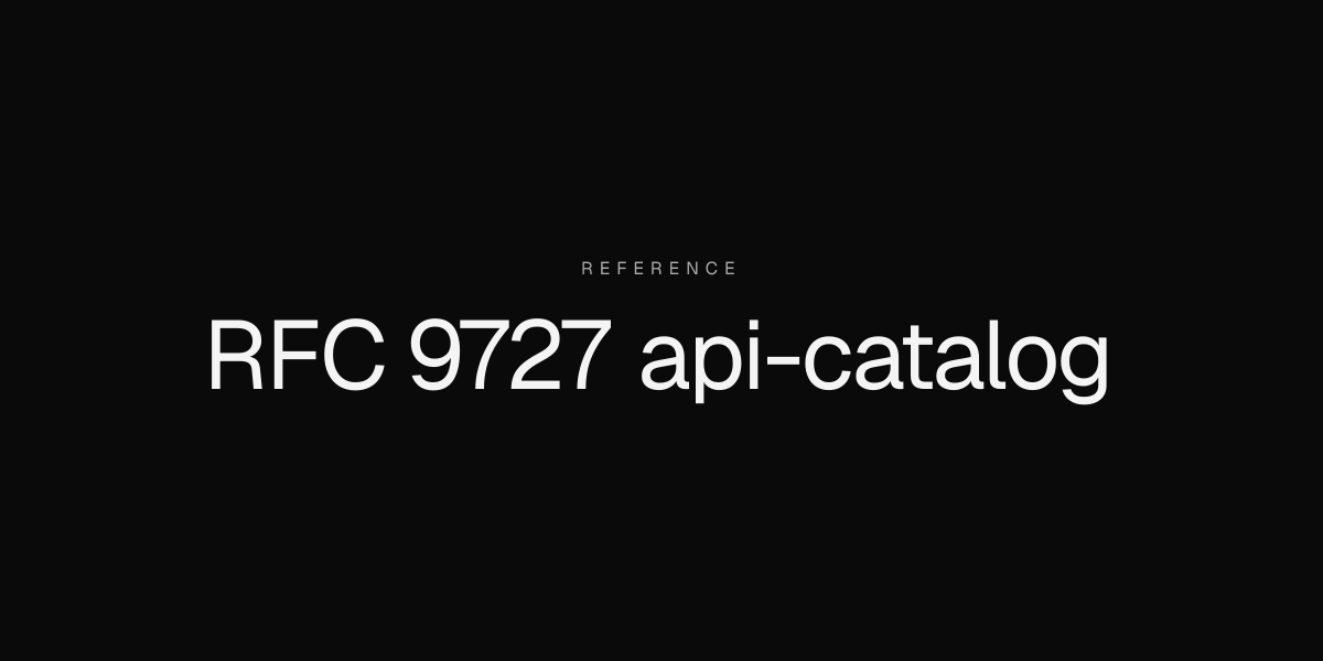 RFC 9727 explained: a single endpoint for APIs
