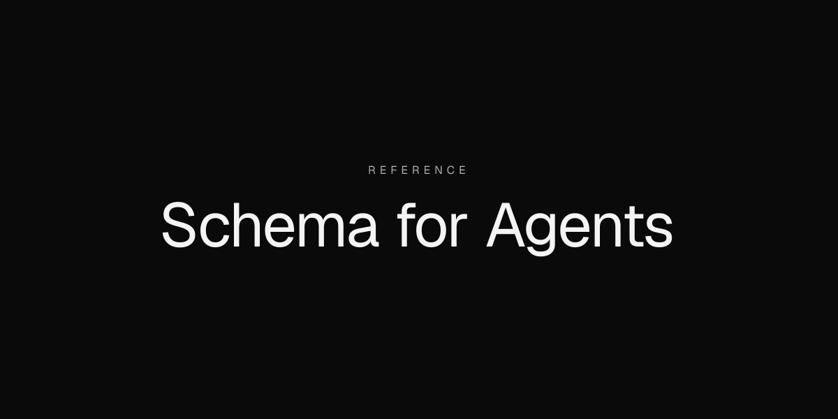 Schema.org JSON-LD that AI agents actually use