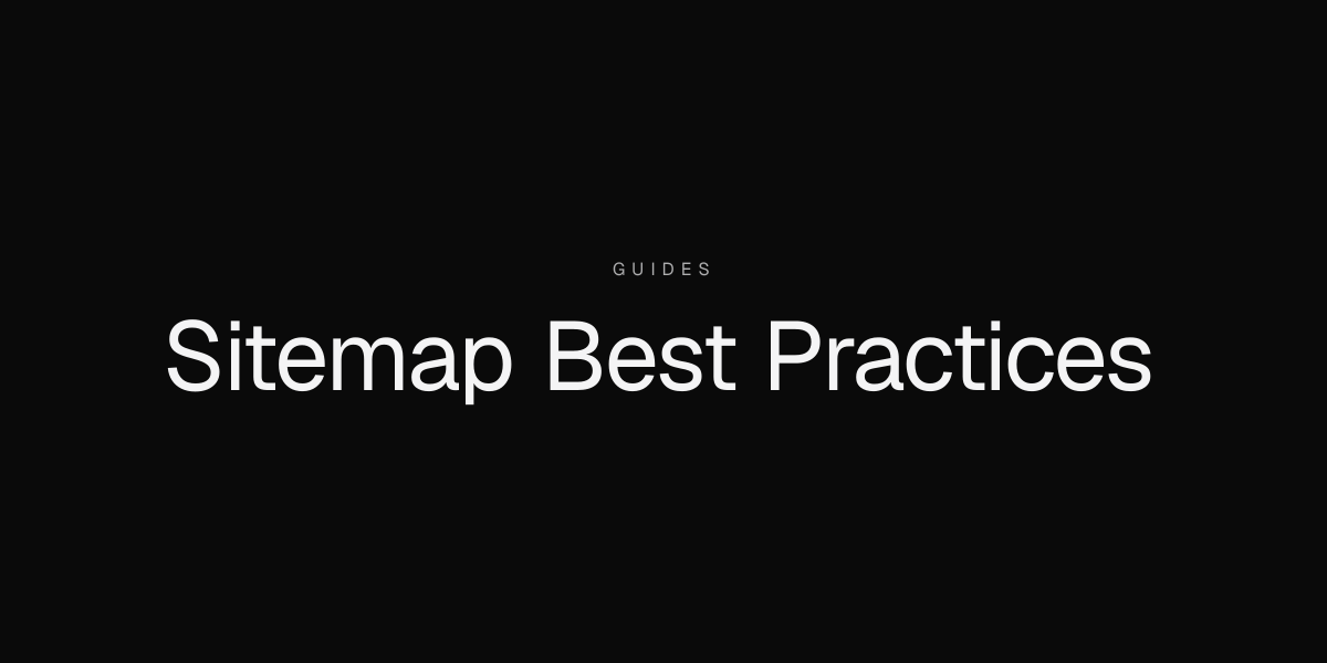 sitemap.xml in Next.js: a production checklist